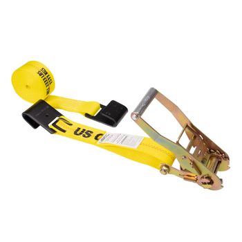 2x30 Yellow Ratchet Strap