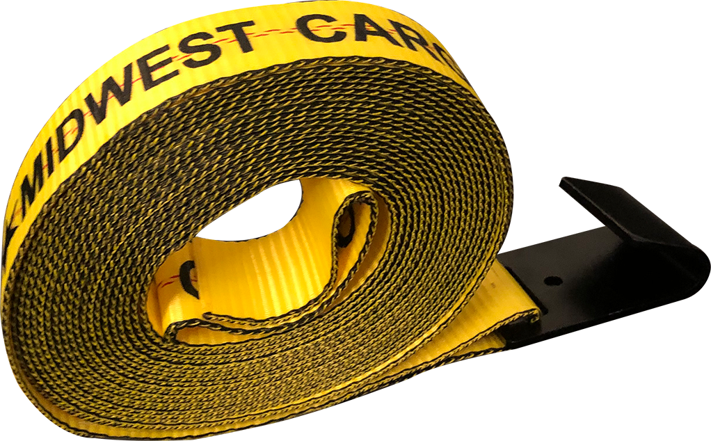 3x30 Yellow Winch Strap