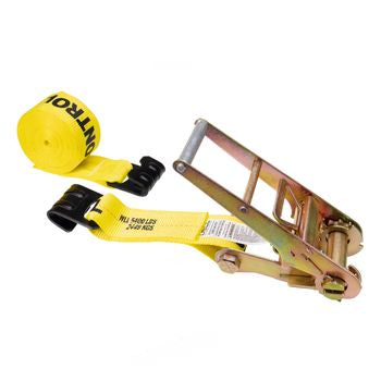3x30 Yellow Ratchet Strap